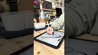 Lámina de lettering en Patreon. Inspirada por mi querido Sergio @myyellowjournal
