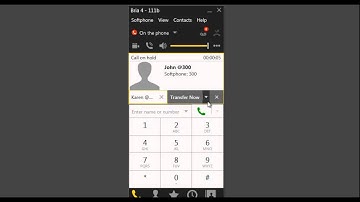 How to Transfer and Conference calls in Bria 4