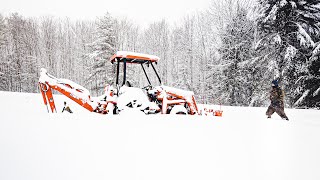 Snowy Days At The Container Build