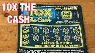 10X The Cash Tickets‼️California Lottery Scratchers🤞🍀🍀🍀