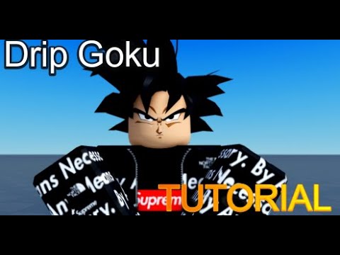 ROBLOX Drip Goku By Any Means Necessary Customize your avatar with