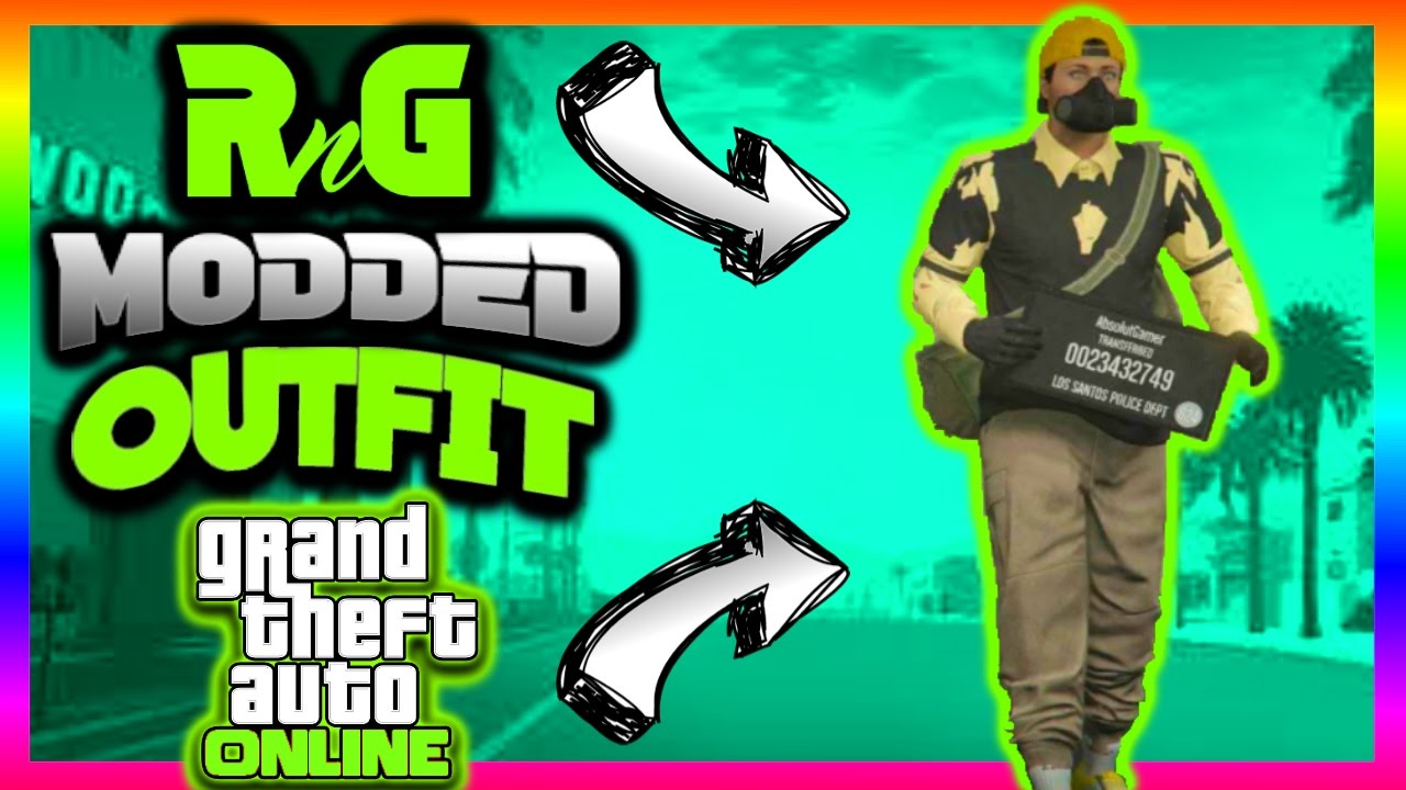 Gta 5 Online Solo Create Rng Run N Gun Modded Outfit Using Clothing Glitches 1 37 Youtube