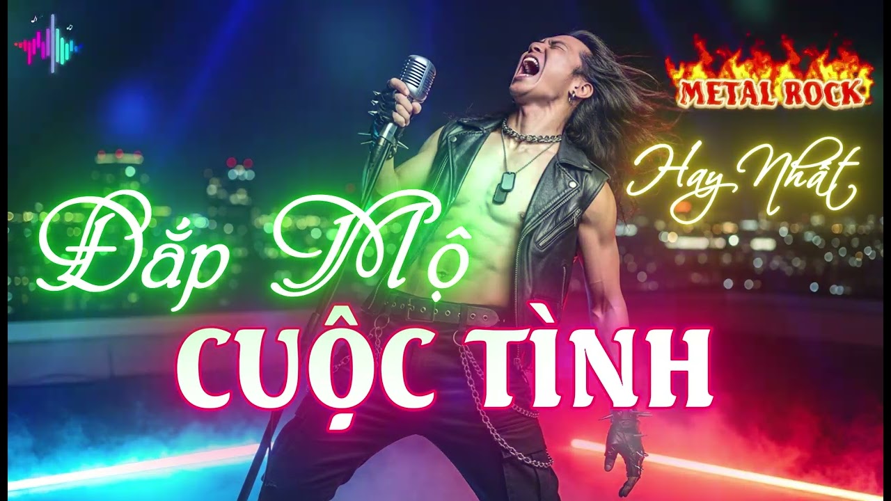 Đắp Mộ Cuộc Tình - Vũ Thanh - Bản Phối Metal Rock Mới Lạ Cực Cháy Bùng Nổ Cảm Xúc