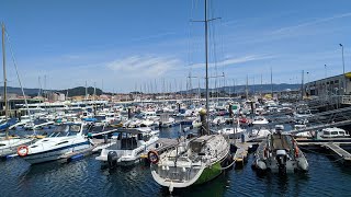Vamos en barco desde #Vigo a las Islas Cíes  paraíso gallego #Galicia #España