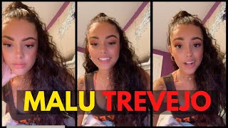 Malu trevejo Instagram live 2020 | August 2020