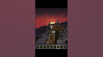 Cozy bridge - Minecraft buildings  #minecraft #video #gaming #building #shorts #video