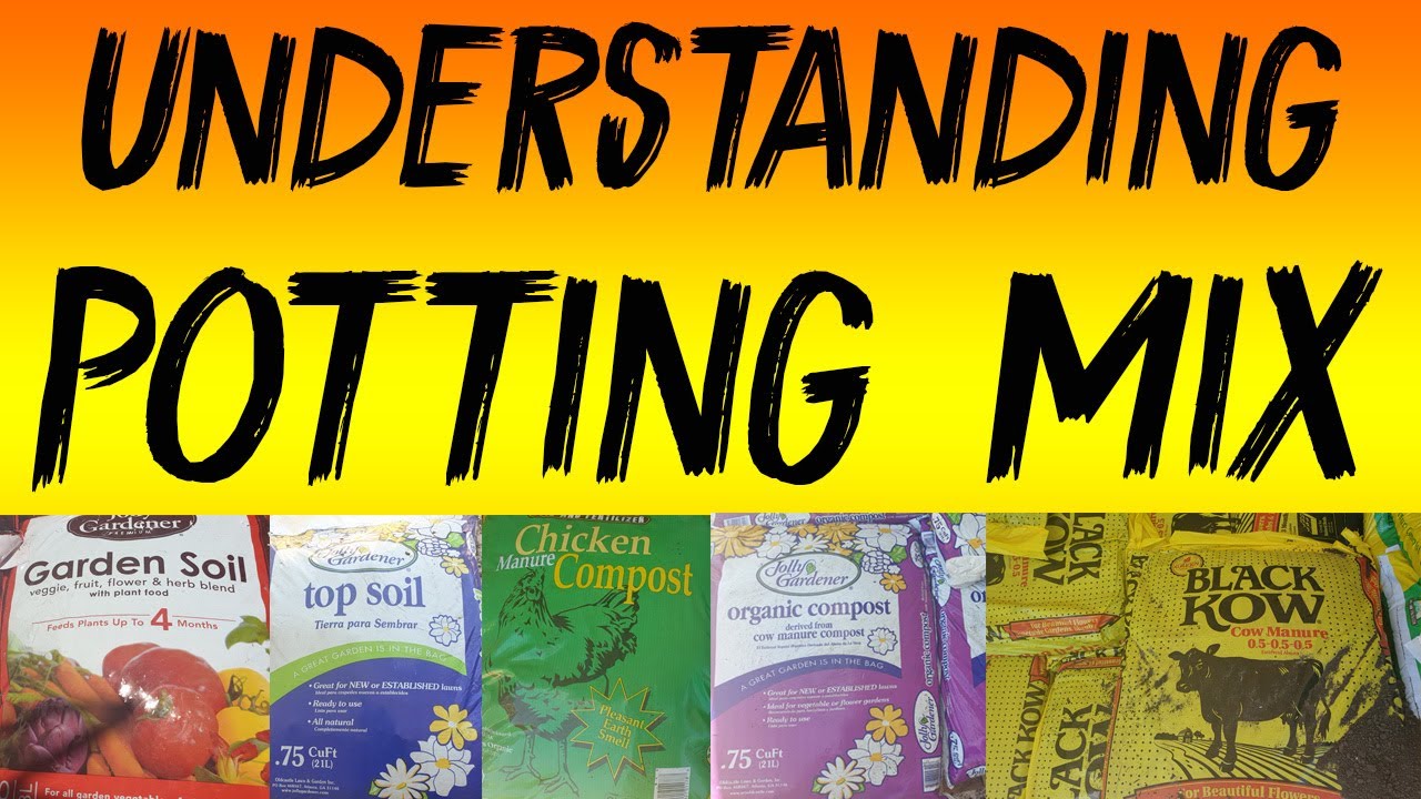 IMPORTANT | Understanding how to make your own potting mix - YouTube