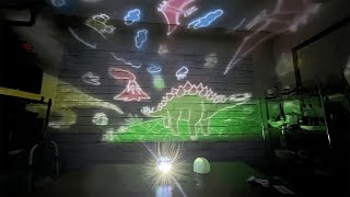 Dinosaur nightlight and projector for small kids
