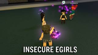 INSECURE EGIRLS JUMPED ME IN BADDIES...
