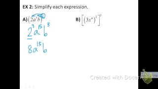 Honors 6-1 Notes