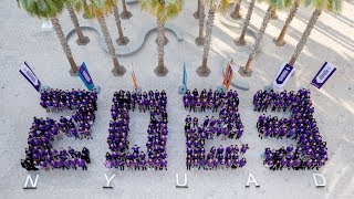 NYU Abu Dhabi's Class of 2023