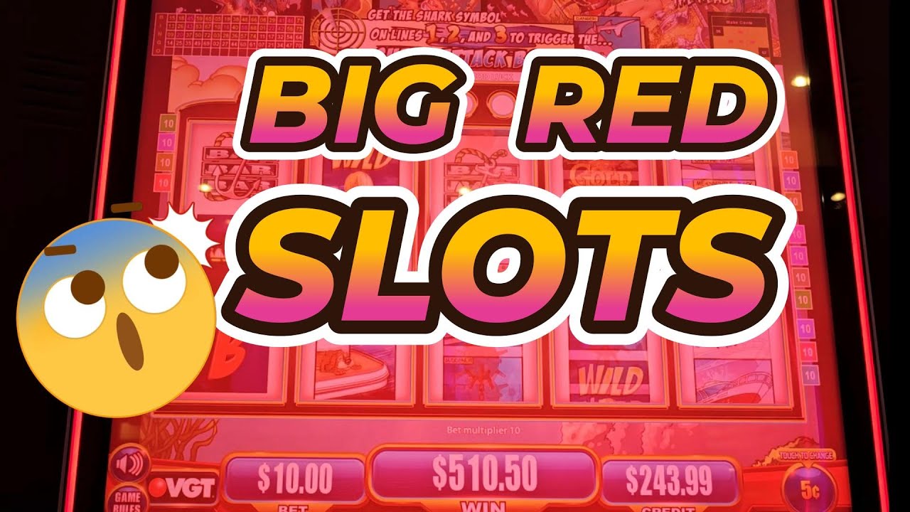 BIG HIT on The Hunt For Neptunes Gold  * Oklahoma Red Screen Slot Machine 
