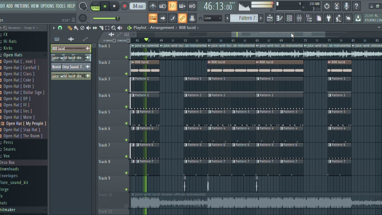 Juice Wrld - Lucid Dreams Instrumental Remake