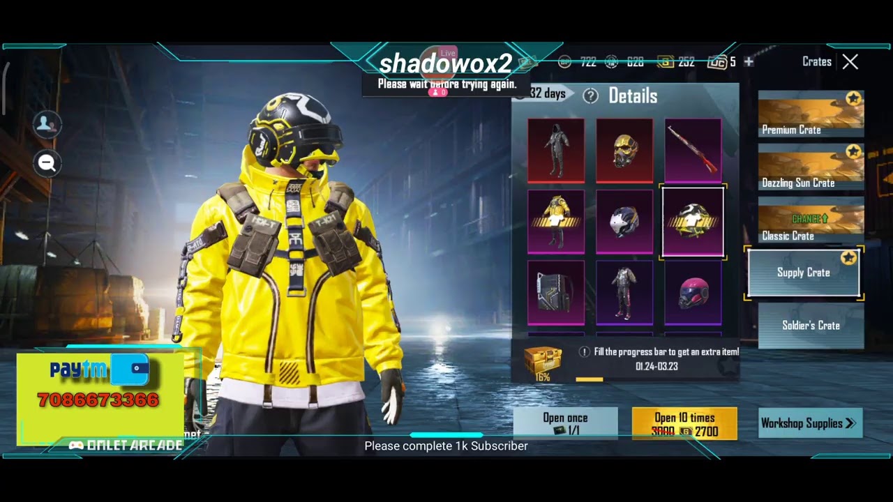 I AM BACK | PUBG LIVE STREAM | SHADOW OX LIVE