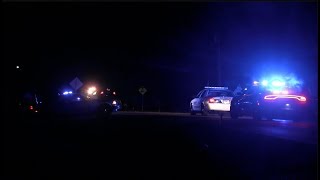Vehicle pursuit ends with vehicle rollover and ejection of suspect in Catoosa