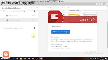 Advertise on other websites: Module 18 | Google Digital Unlocked | Google for Education - BloggingYT