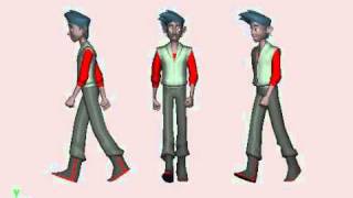 Joe Boy Walkcycle Week8