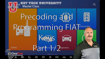 Precoding and Programming Fiat Keys with the Autel IM608 part 1/2