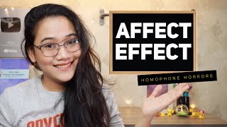 Affect or Effect - #HomophoneHorrors | CSE and UPCAT Review
