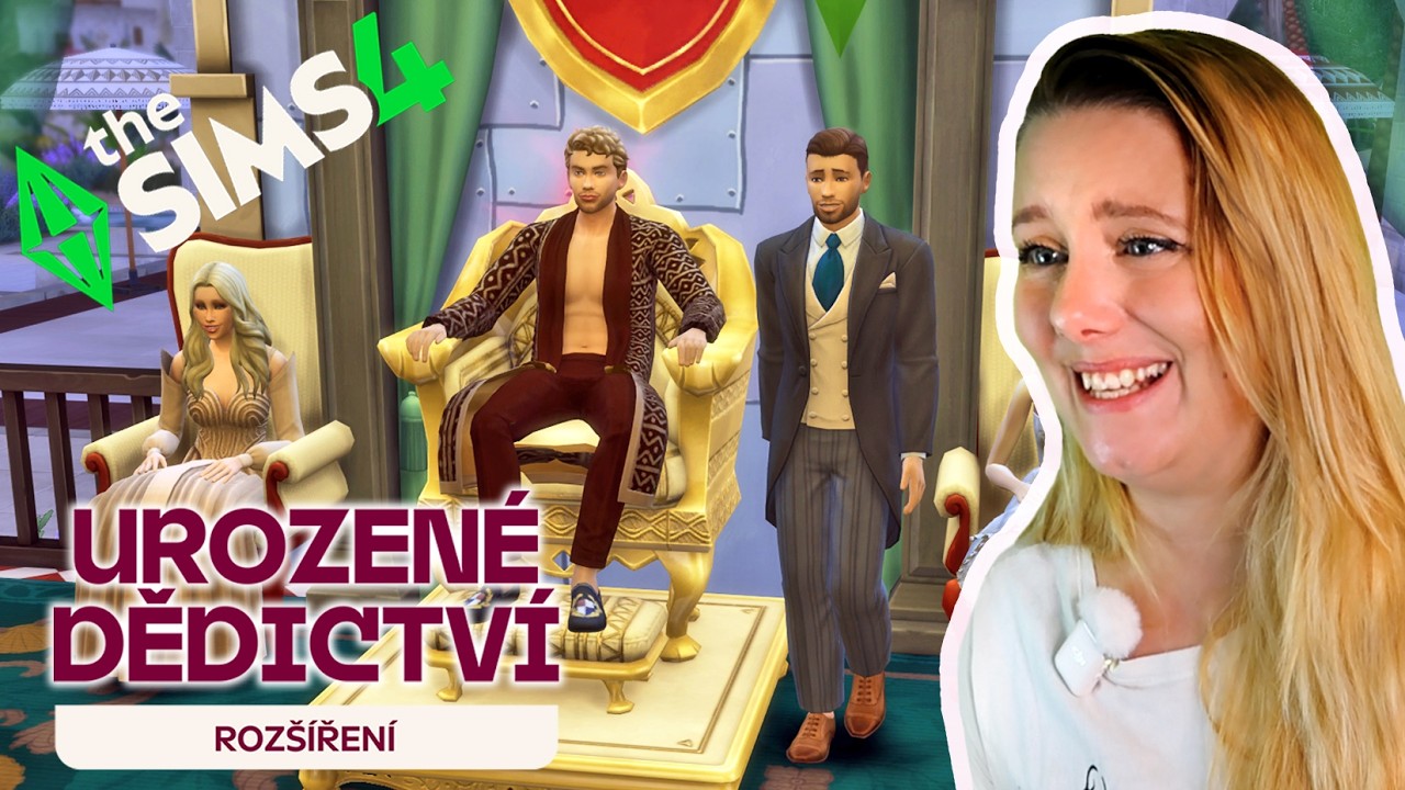 MIKAELSONOVI VLÁDCI SIMÍKŮ 👑 ● The Sims 4 - UPÍŘÍ DENÍKY - UROZENÉ DĚDICTVÍ