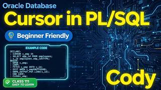 Cursor in PL/SQL.