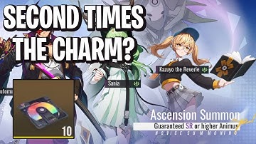 Can We Get THREE SSR Finally..? 10x Rainbow Summons [Etheria: Restart]