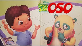 Disney Junior Special Agent Oso Storybook Red Finger Kids Book Read Aloud