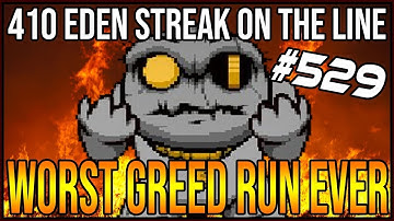 Worst Idea (Greed Run) Ever - The Binding Of Isaac: Afterbirth+ #529