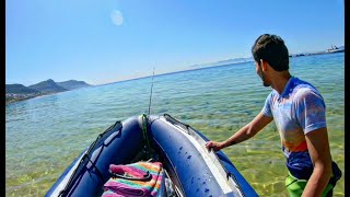 Catching squid in Simons Town