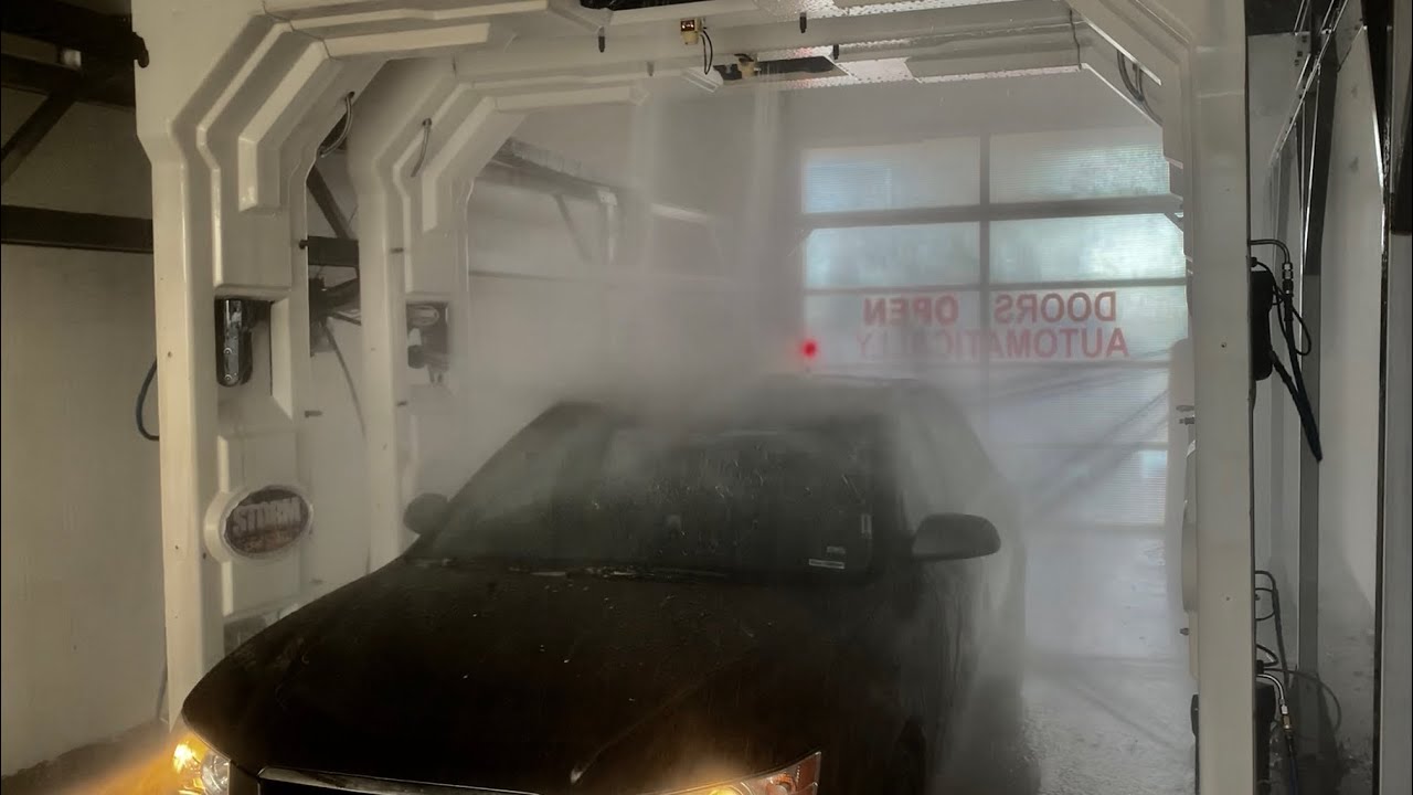 Crisp Car Wash Services Availability During A Storm Artwork in HD Crisp Car Wash Services Availability During A Storm Artwork in HD