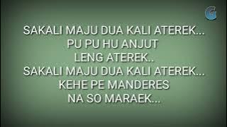 lagu mandailing hits, sekali maju dua kali aterek ( cover lyrik )