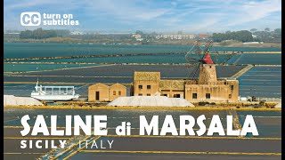 SALINE di MARSALA [subtitles] Sicily: A Journey into the World of Salt Reservoirs [4K]