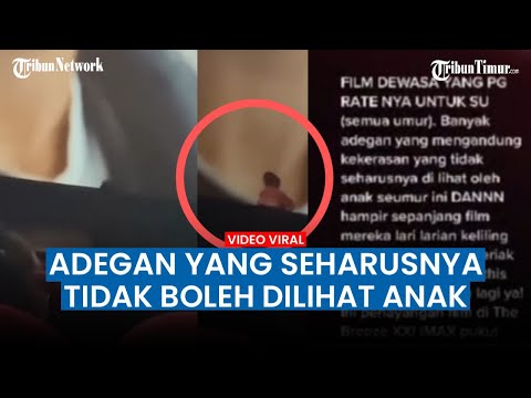 Viral! Anak Kecil Nonton Film Dewasa di Bioskop, Disoroti Penonton Lain