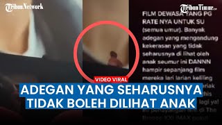 Viral! Anak Kecil Nonton Film Dewasa di Bioskop, Disoroti Penonton Lain