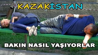 Kazakistan Almatı Bakın Nasıl Yaşıyorlar