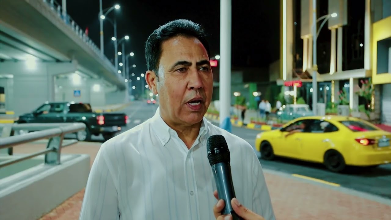 افتتاح تقاطع سنحاريب المجسر بالموصل