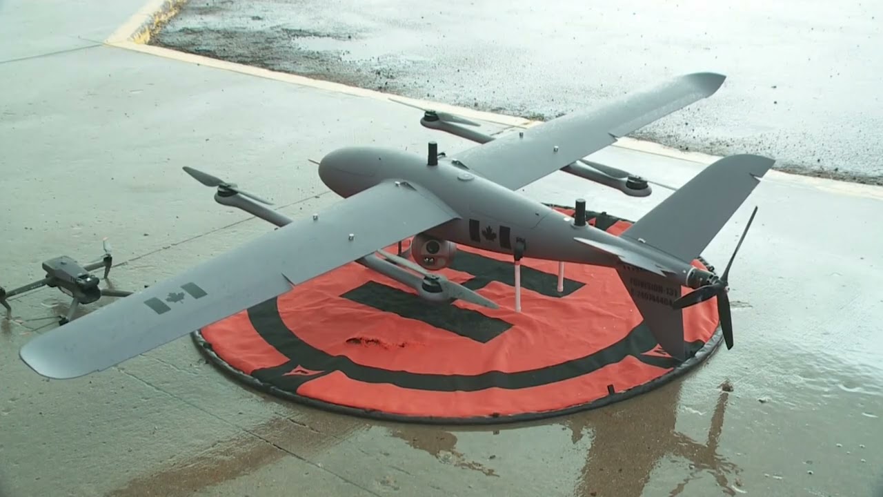 Police drones to patrol Canada - U.S. border