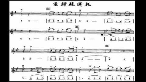 重归苏莲托/重歸蘇蓮托 G调伴奏 Return to Surinto - instrumental in G