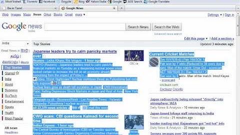 web designing using dreamweaver in Tamil part-6.