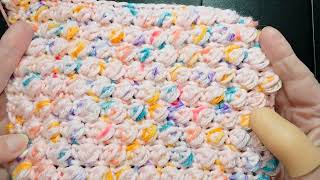 Pebble Stitch Crochet Tutorial   @wipandchain 