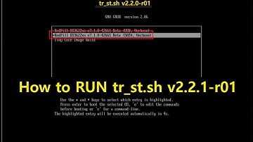 Tinycore Redpill Support Tool(v.2.2.1-r01)