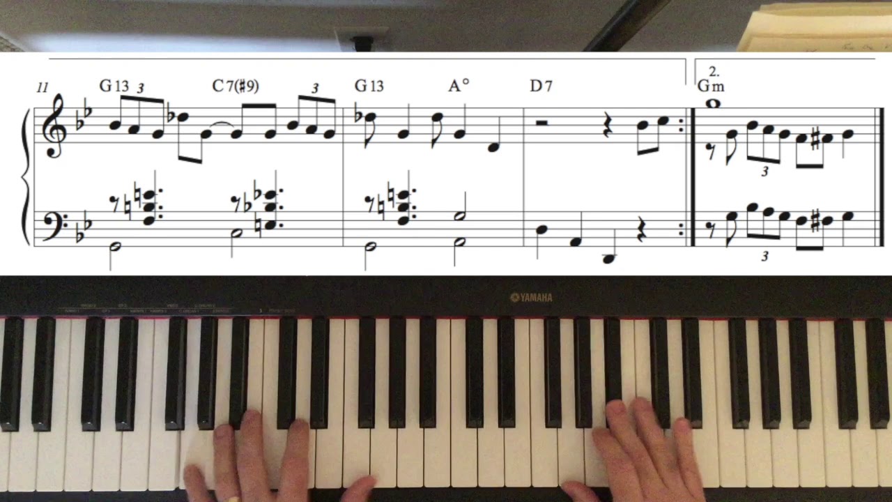 You're A Mean One Mr. Grinch—Easy Piano Arrangement - YouTube