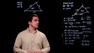Cosine rule/sine rule - GCSE Maths Edexcel 2016