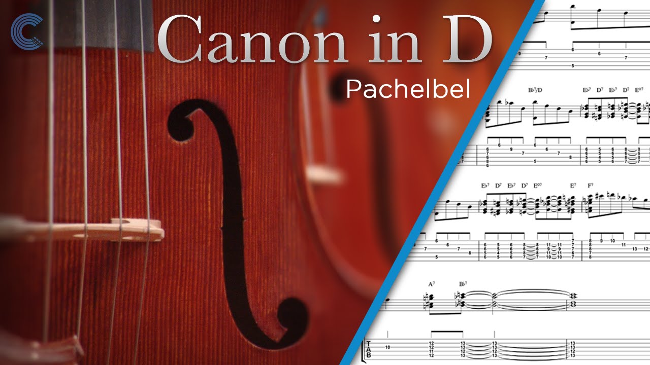 Violin - Canon in D - Pachelbel - Sheet Music & Chords - YouTube
