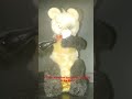 1950s Japanese bear with motor noises in motion. part of my creepy collection. #gothic #gothic