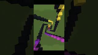Satisfying Pixel Art In Minecraft ! Making Luckey Block #shorts #gaming #minecraft