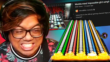 "Worlds most impossible gh3 song!!" got recreated for Clone Hero...I HAD to play it!