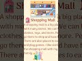 Shopping Mall Learn English Through Short Story English Learn Learning تعلم تعلم اللغة الانجليز