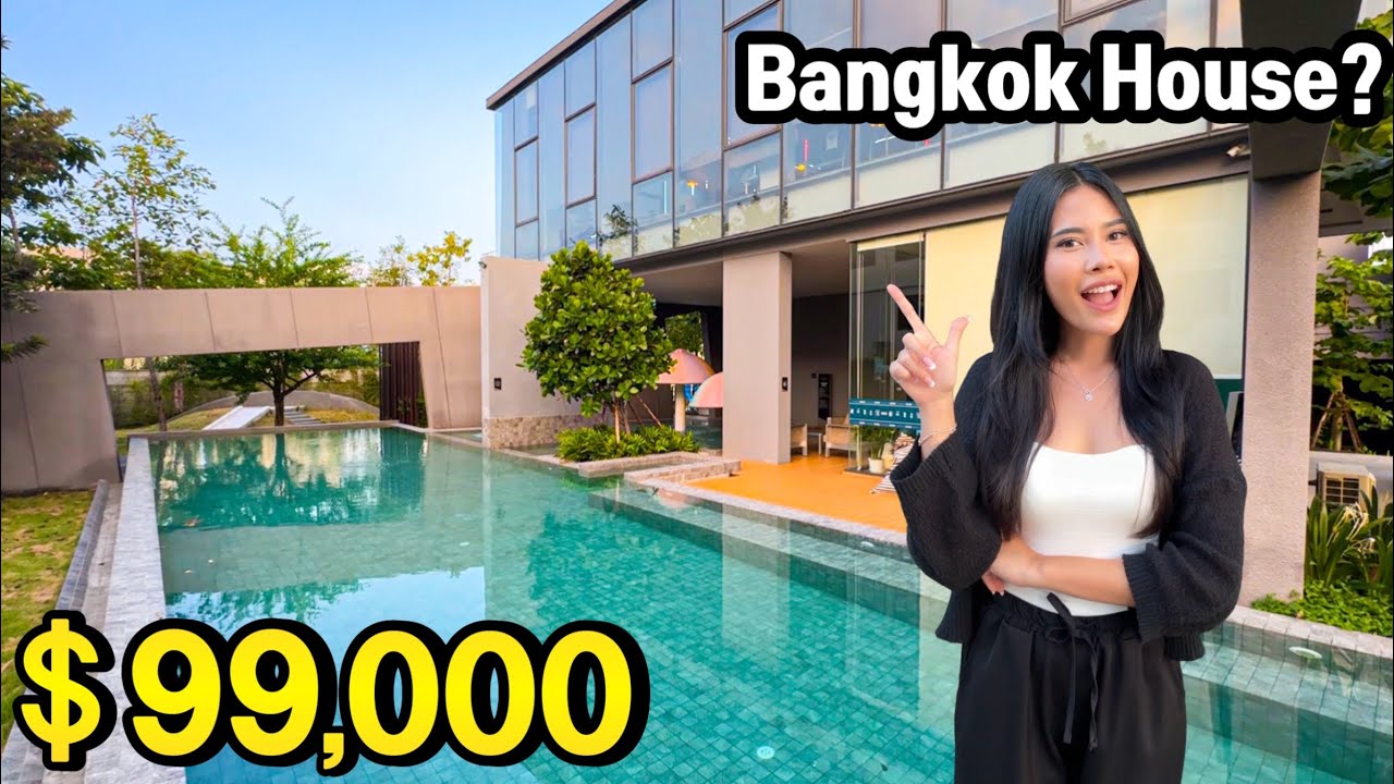 Дом в Бангкоке за 99 000 долларов??? Уютный таунхаус для путешествий в районе Бангна, Таиланд