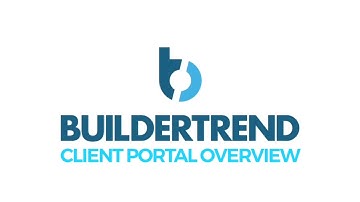 Hug Construction | Buildertrend Tutorial (Client Portal Overview)